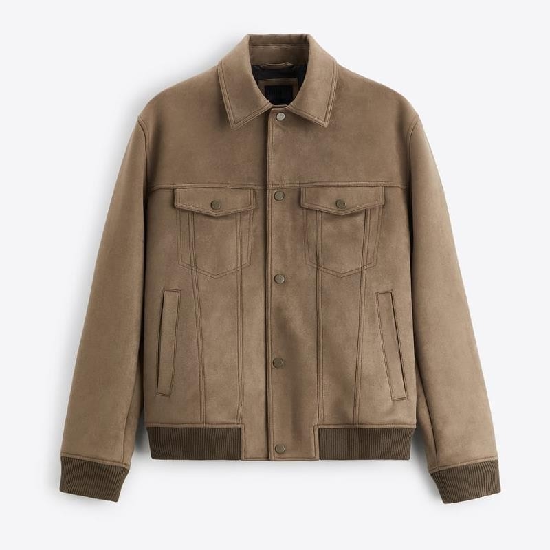 Commuter Suede Velvet Jacket Coat