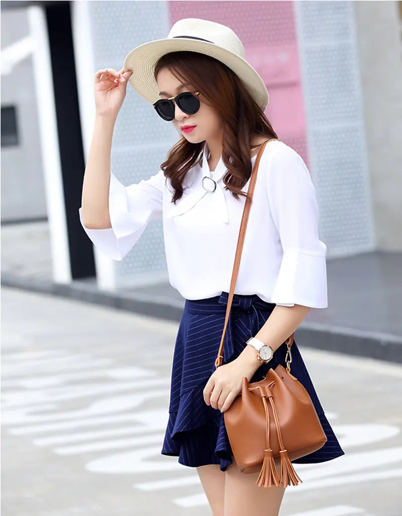 Fringe Flair Crossbody Tote