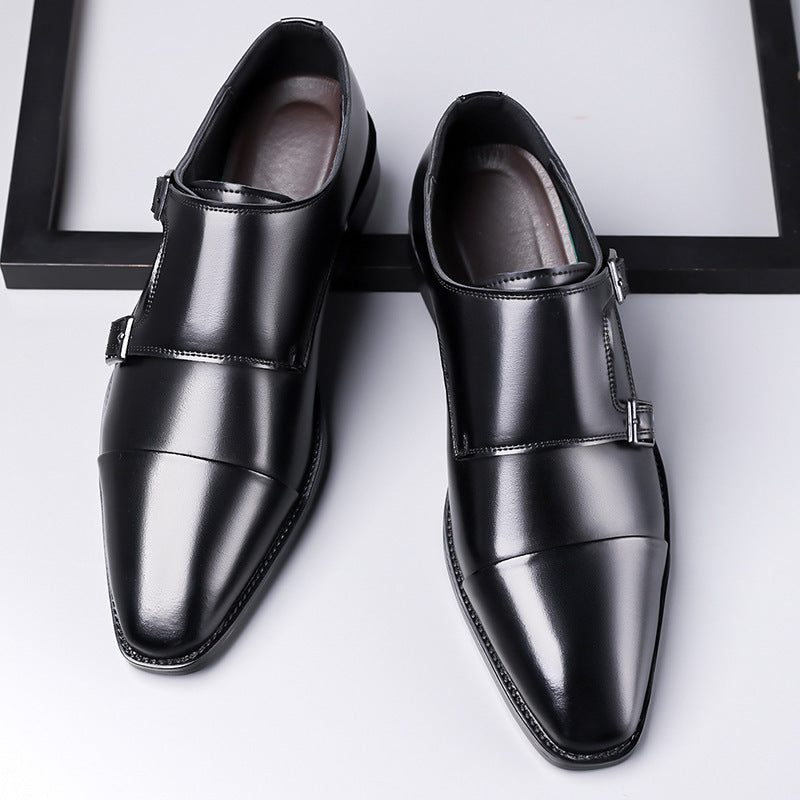 Leather Shoes Men's Business Shoes Oxford