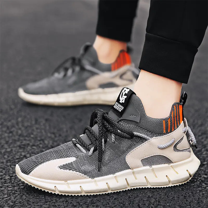 Men's Fashion Breathable Running Shoes - Spring Collection