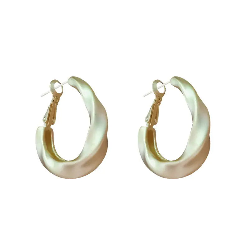 2020 Matte Gold Retro Earrings