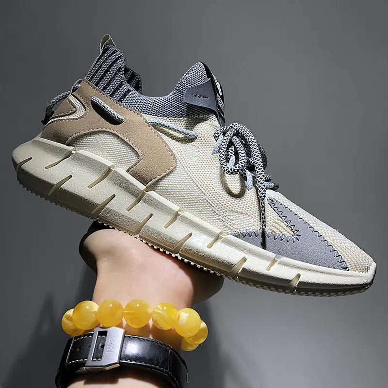 Men's Fashion Breathable Running Shoes - Spring Collection