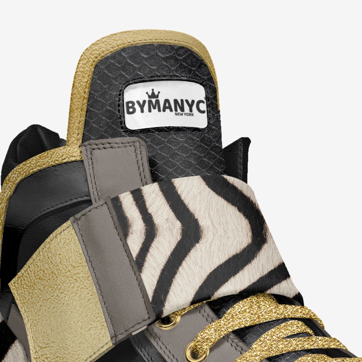 Vegan High-Top BYMANYC ® New York Chelsea Art Pulse