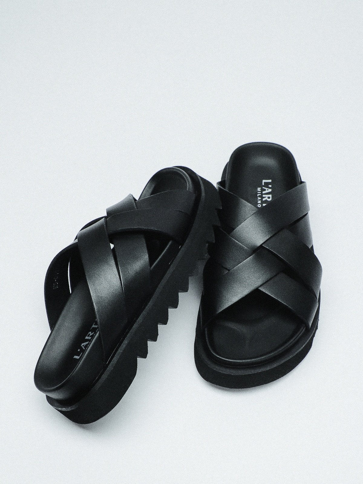 Men's leather sandals
