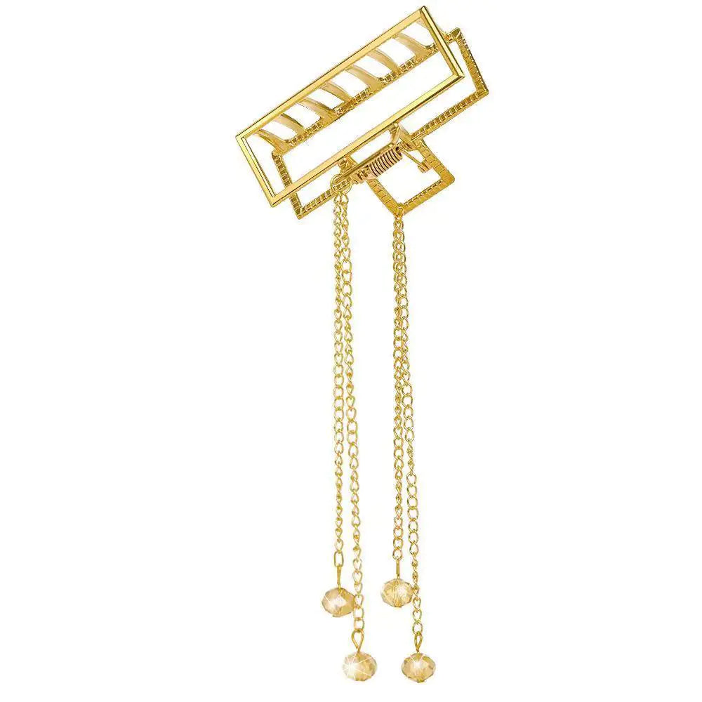 Elegant Butterfly Tassel Hair Clip