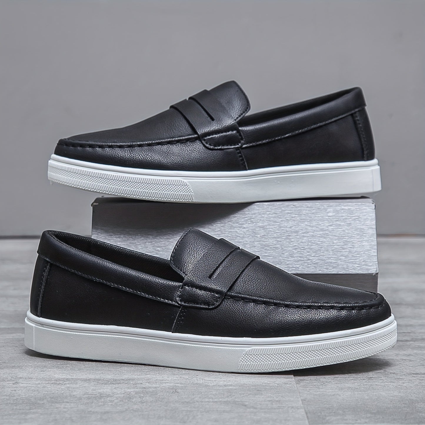 European And American Men's Solid Casual Shoes