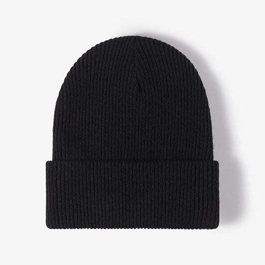 Simple Warm Thick Double Layer Men's Woolen Cap