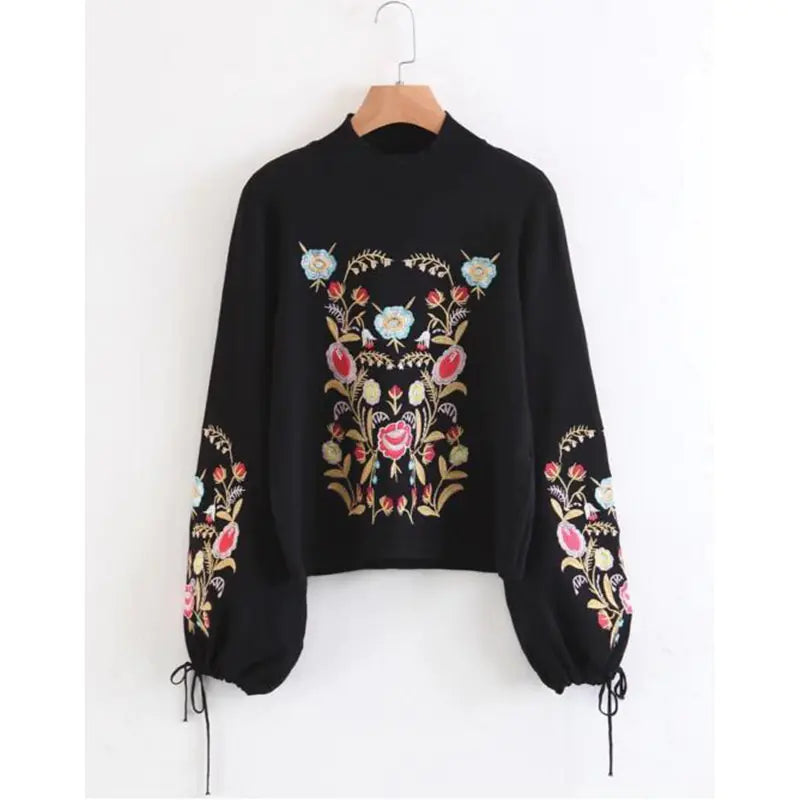 2019 Women's Autumn Round Neck Printed Sweatshirt