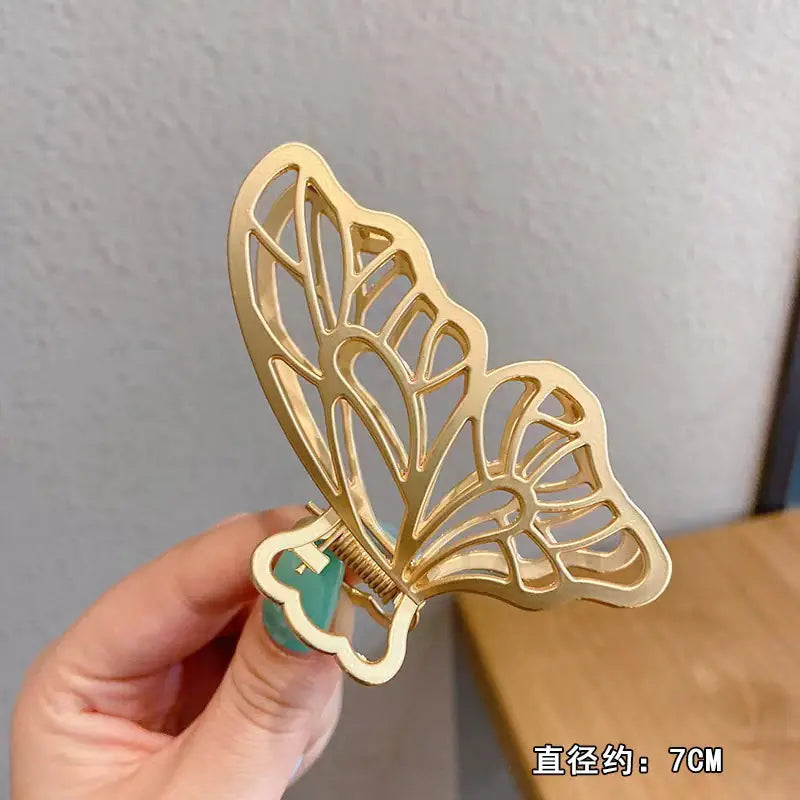 Elegant Butterfly Tassel Hair Clip