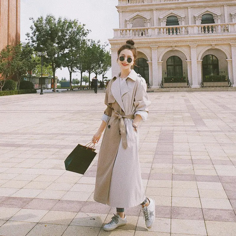Chic Commuter Loose Coat for Women