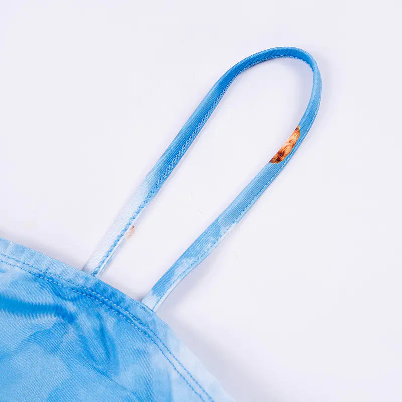 Angel Print Camisole Set for International Trade