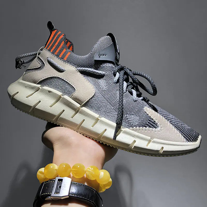 Men's Fashion Breathable Running Shoes - Spring Collection